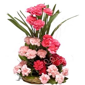 Online Flower Delivery-Basket Bouquet 11