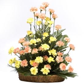 Online Flower Delivery-Basket Bouquet 14