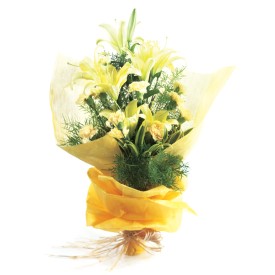 Online Flower Delivery-Fresh Flower Bunch Bouquet 5