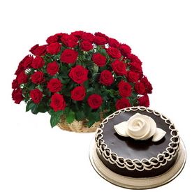 Order Flowers Online Combos Arrangement with Fresh Flower