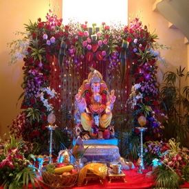 Ganpati decoration 5